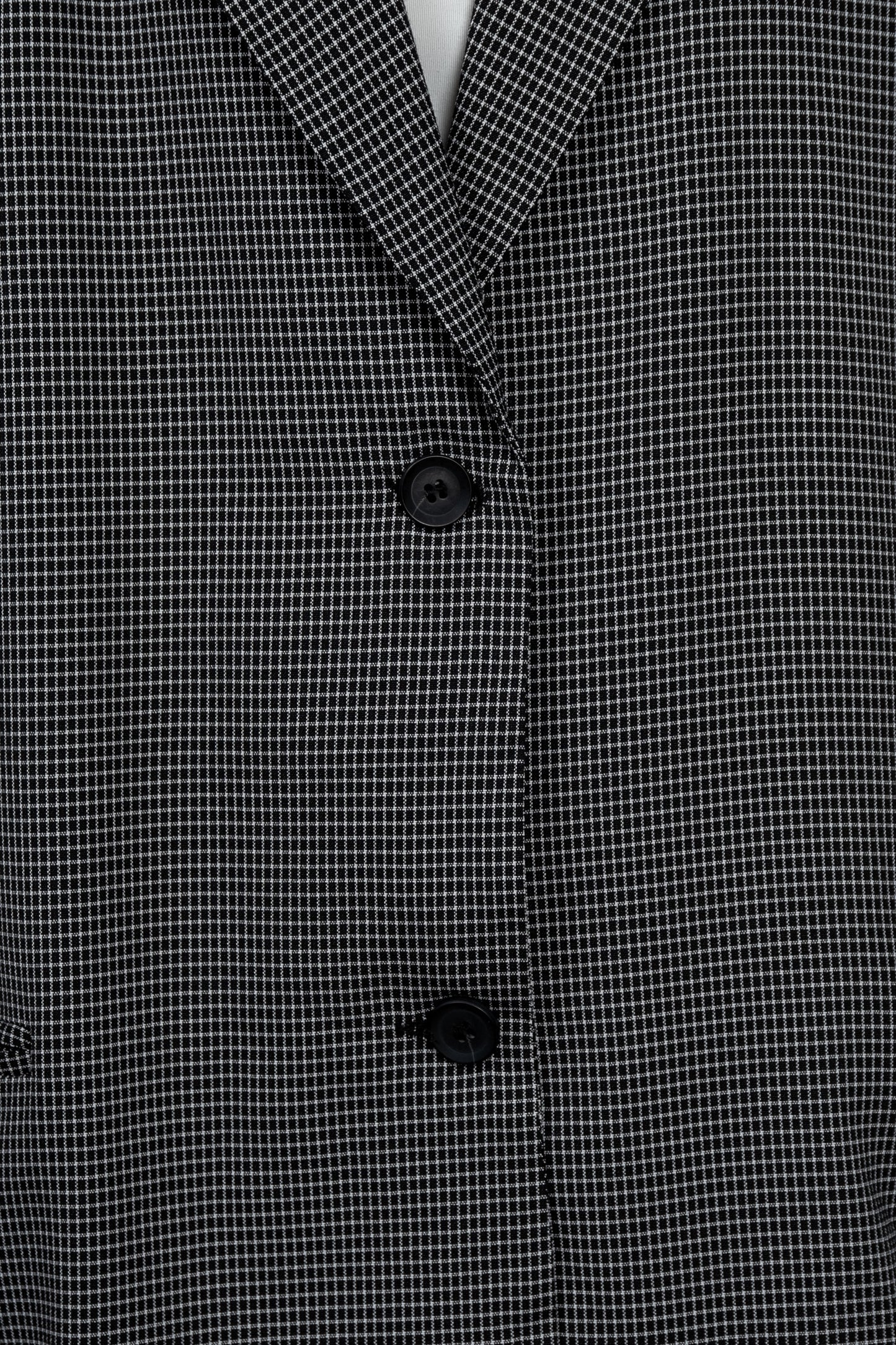 over size nuance check jacket