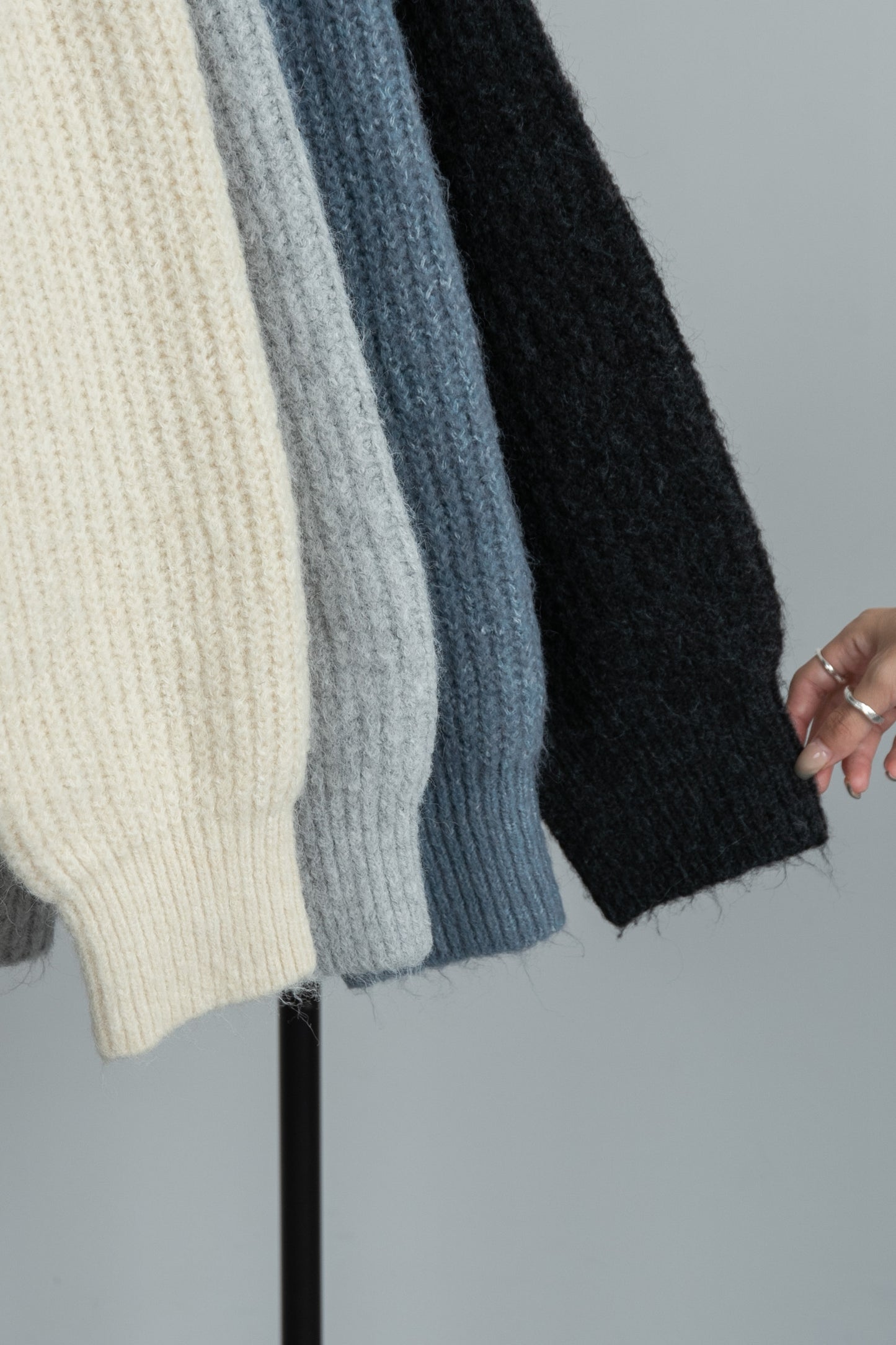crew neck loose pullover
