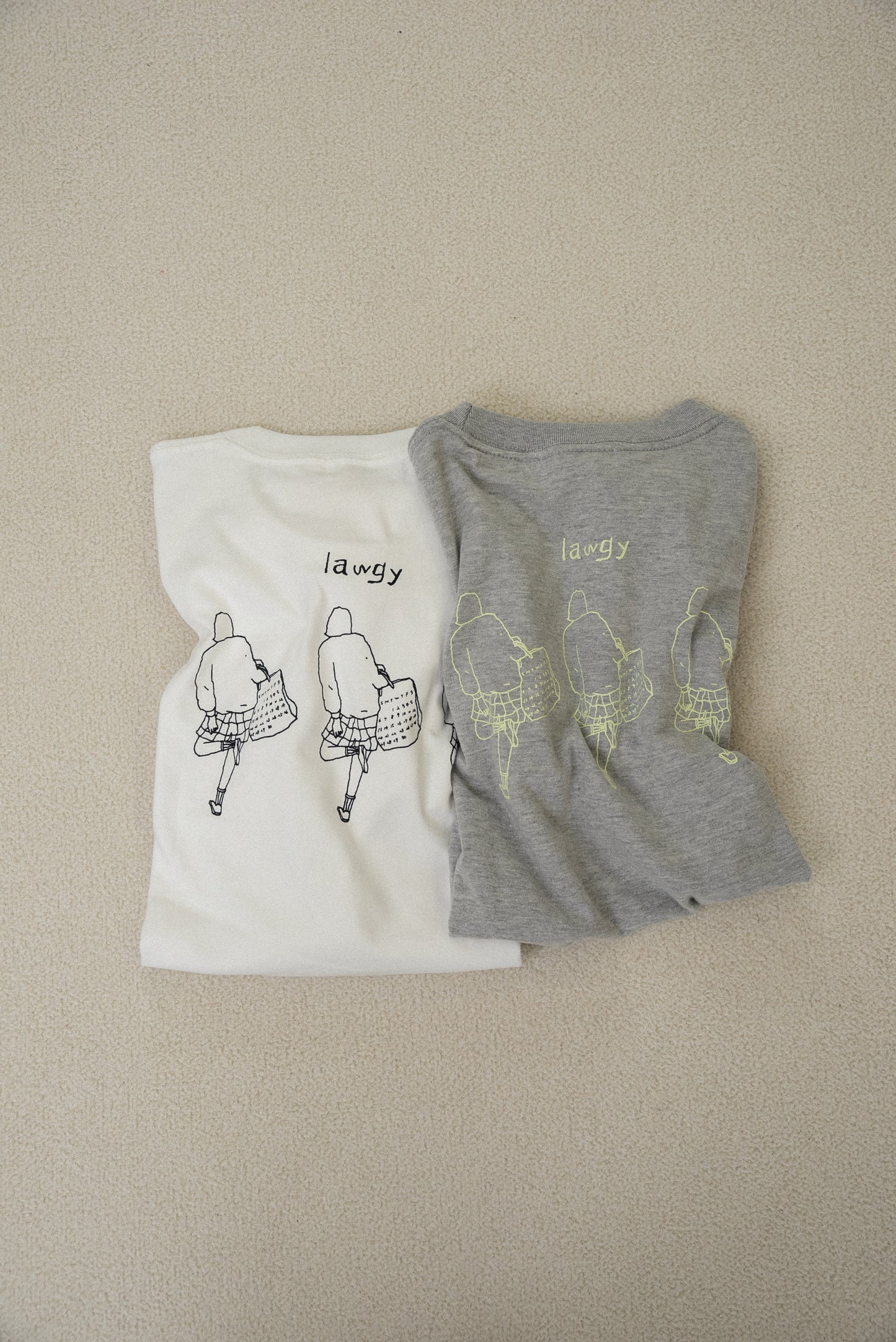 monthly calendar t【lawgy×waka.zoo】
