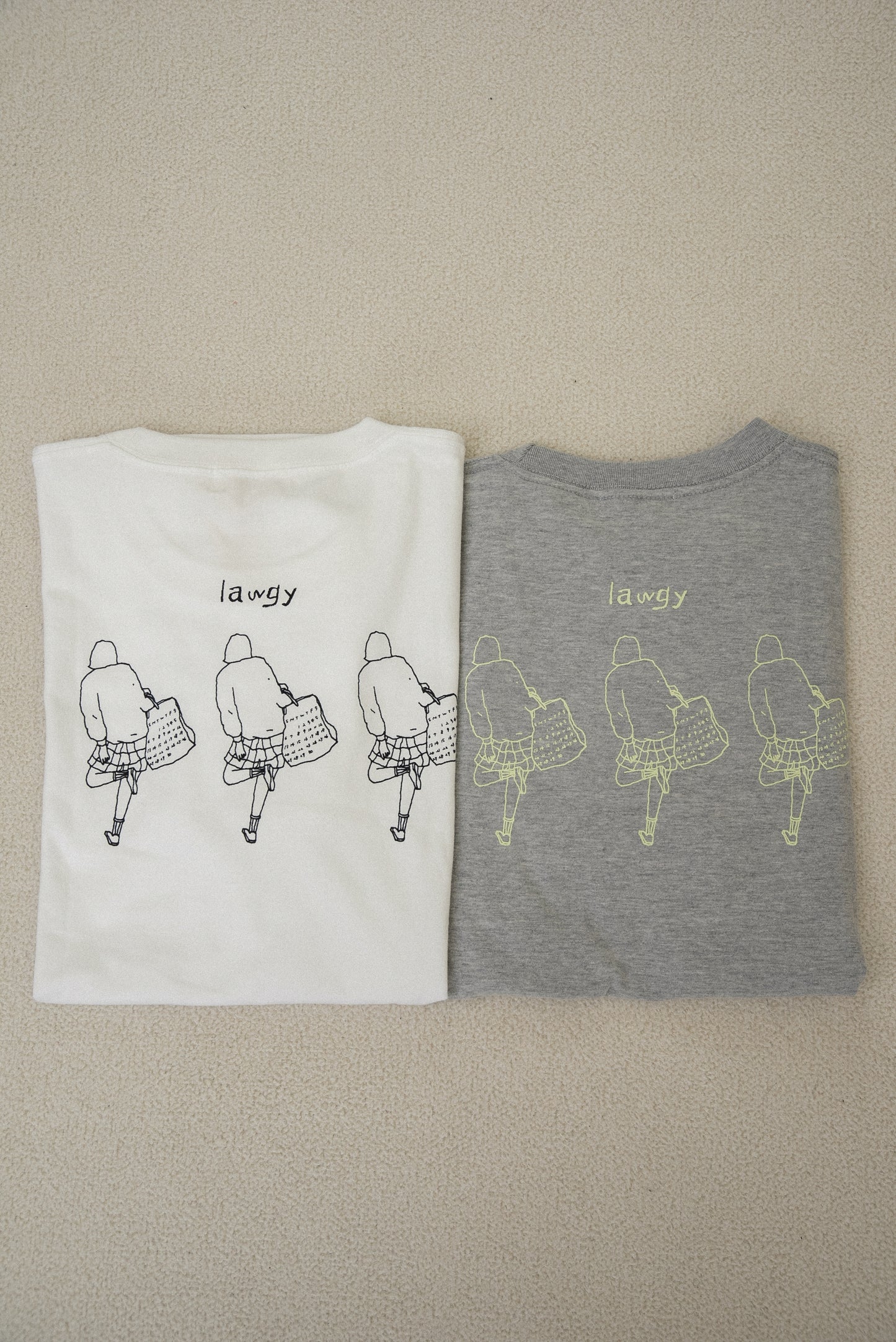 monthly calendar t【lawgy×waka.zoo】
