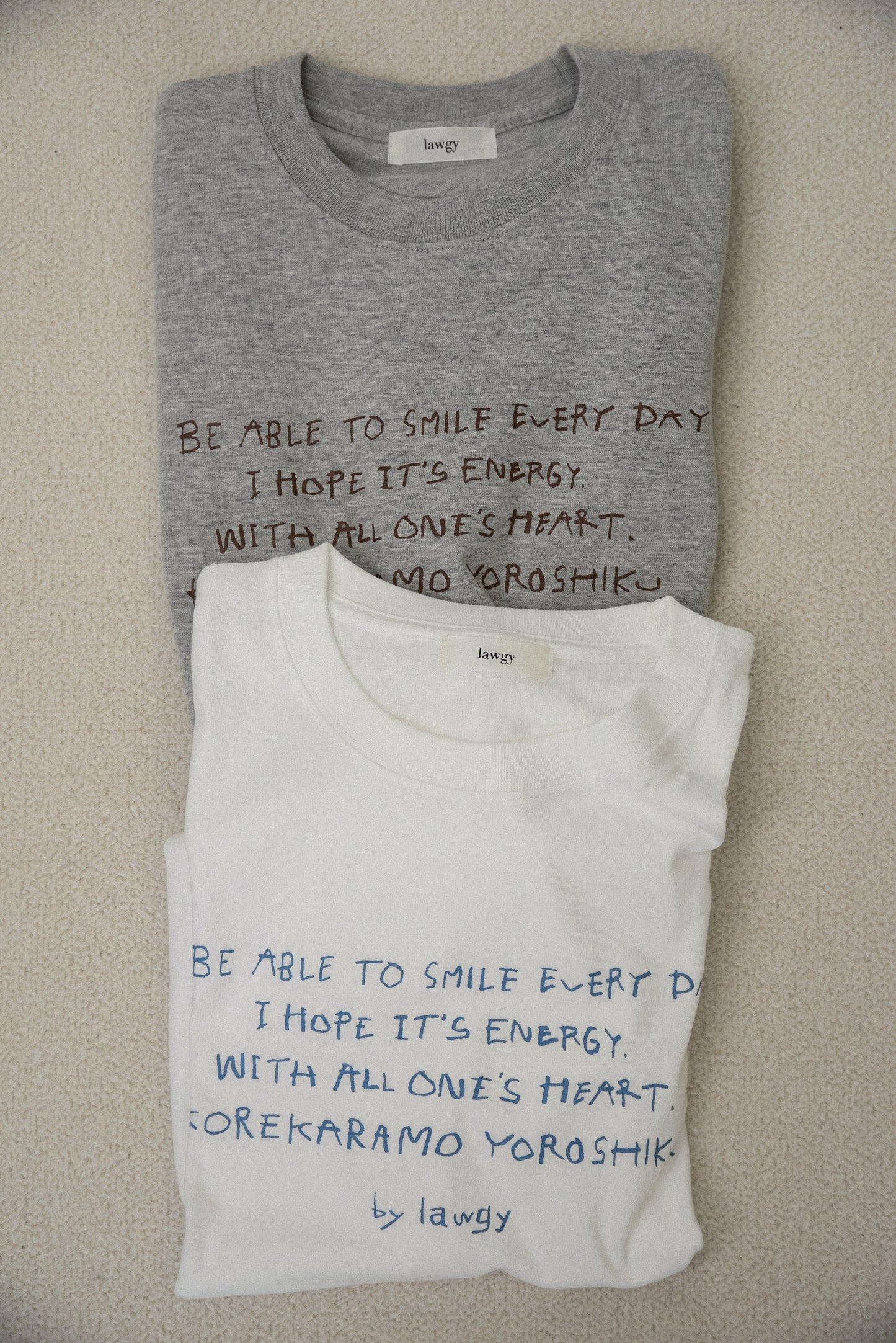 nuance lettering t【lawgy×waka.zoo】