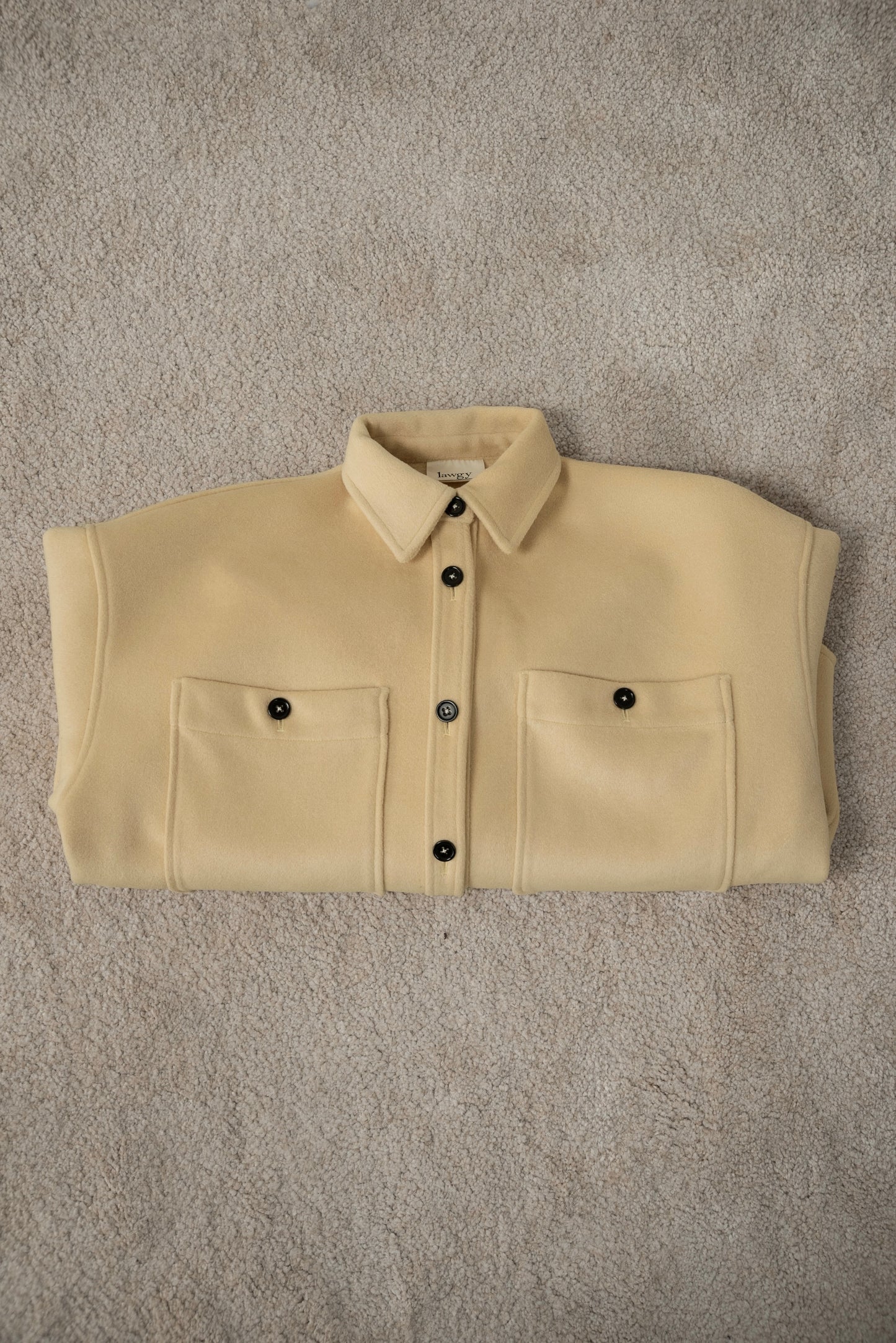embroidery big pocket shirt like coat