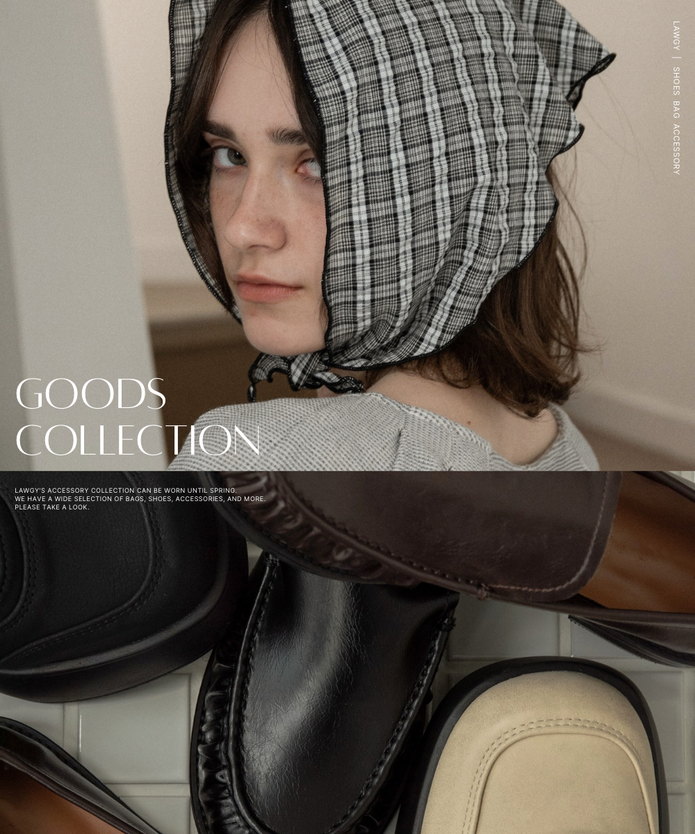 【GOODS COLLECTION】スタイリングのポイントに。小物コレクション