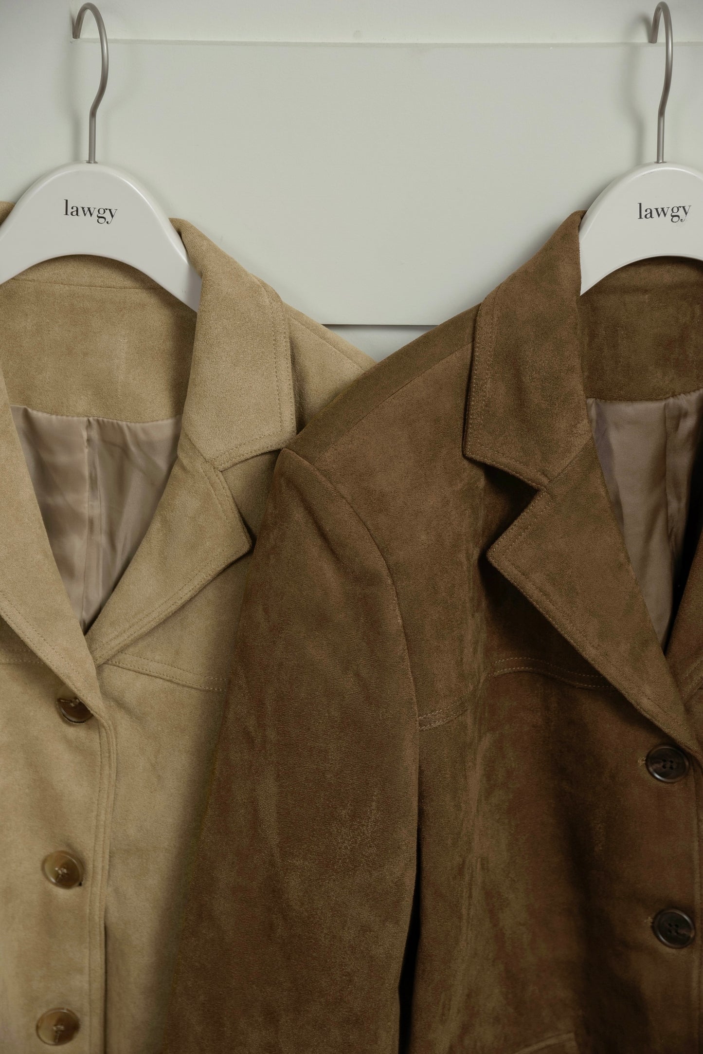 line switching brushed tailored jacket