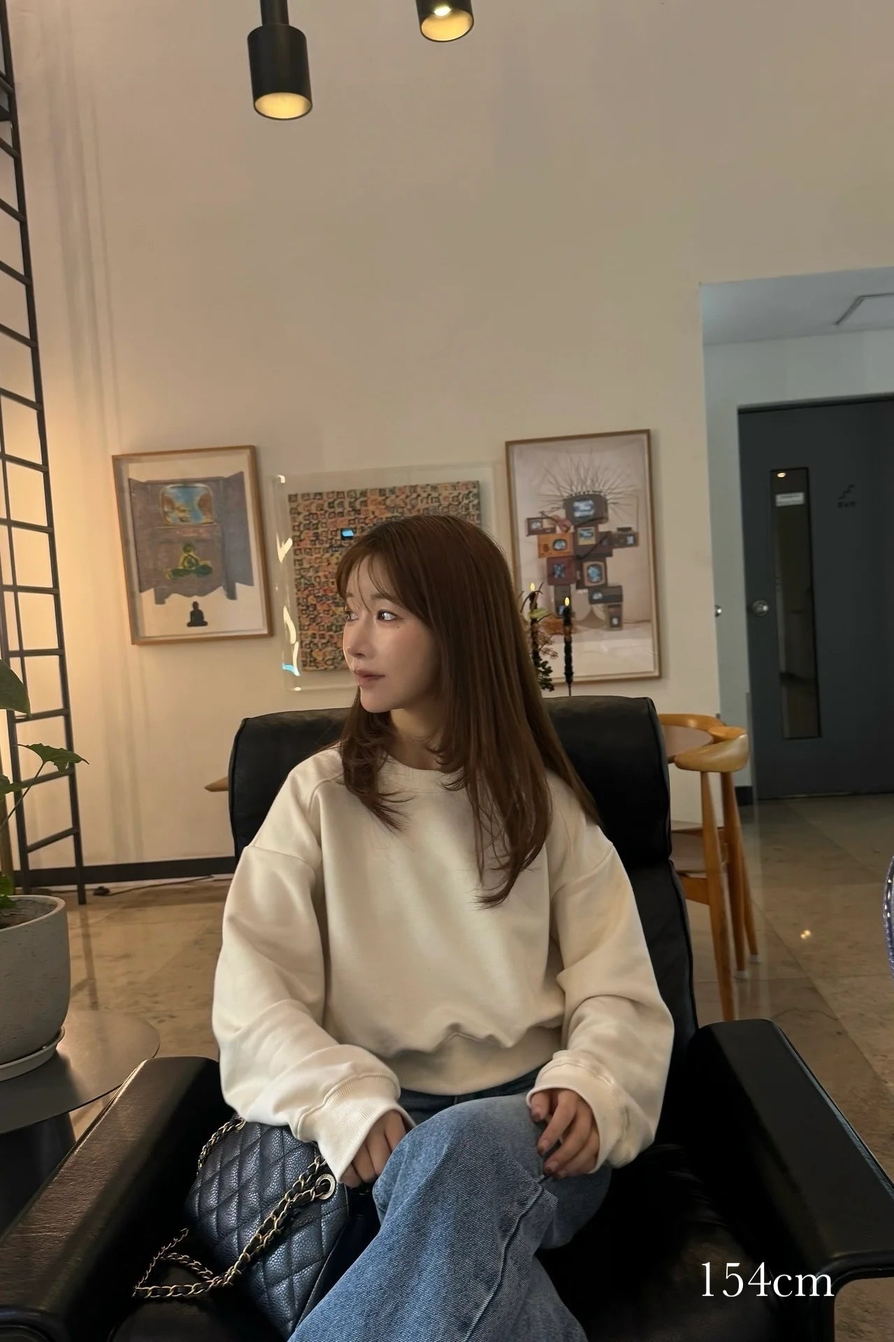 collab embroidered logo sweat (short)【I_am × kimina】