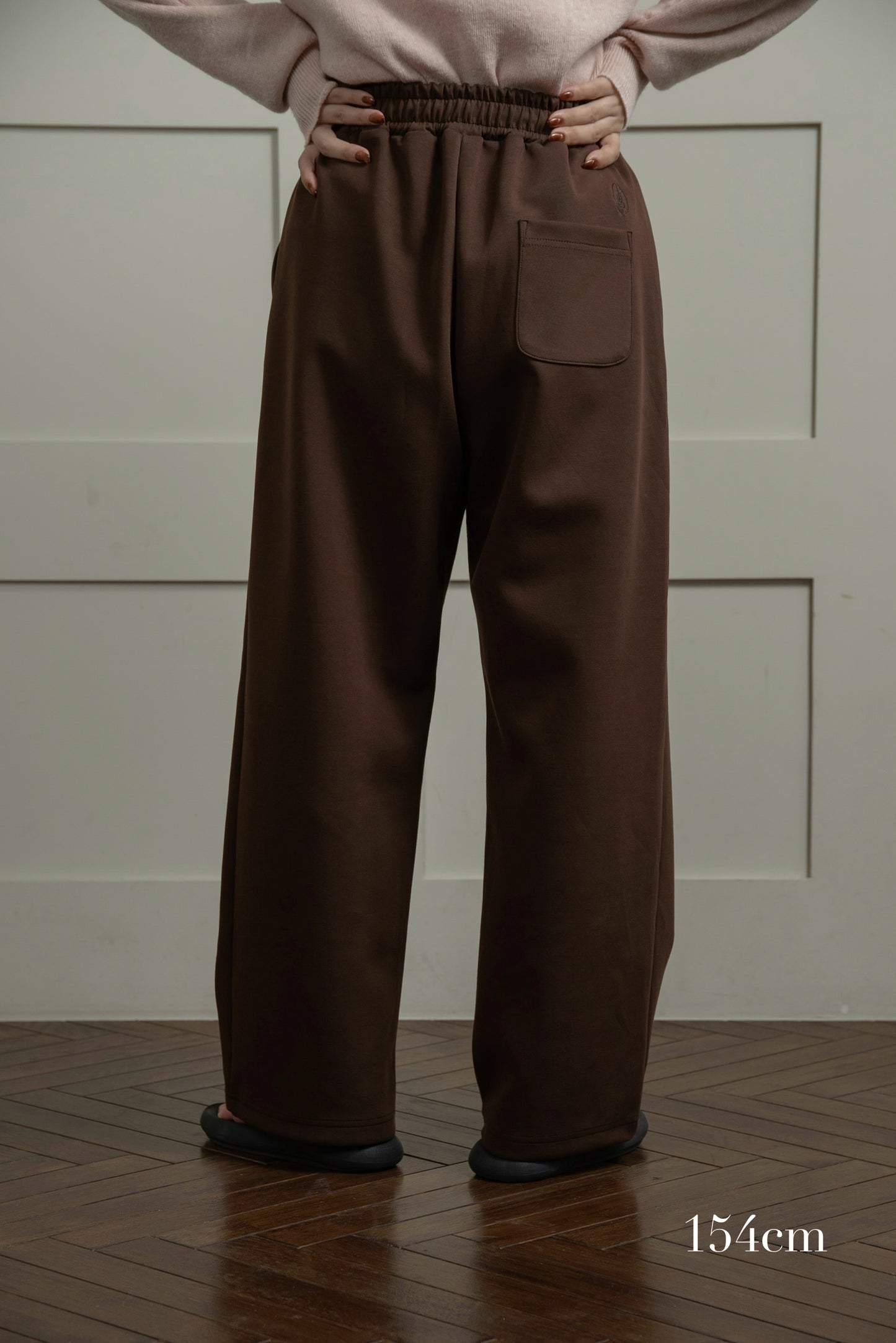 lawgy original logo embroidery sweat pants