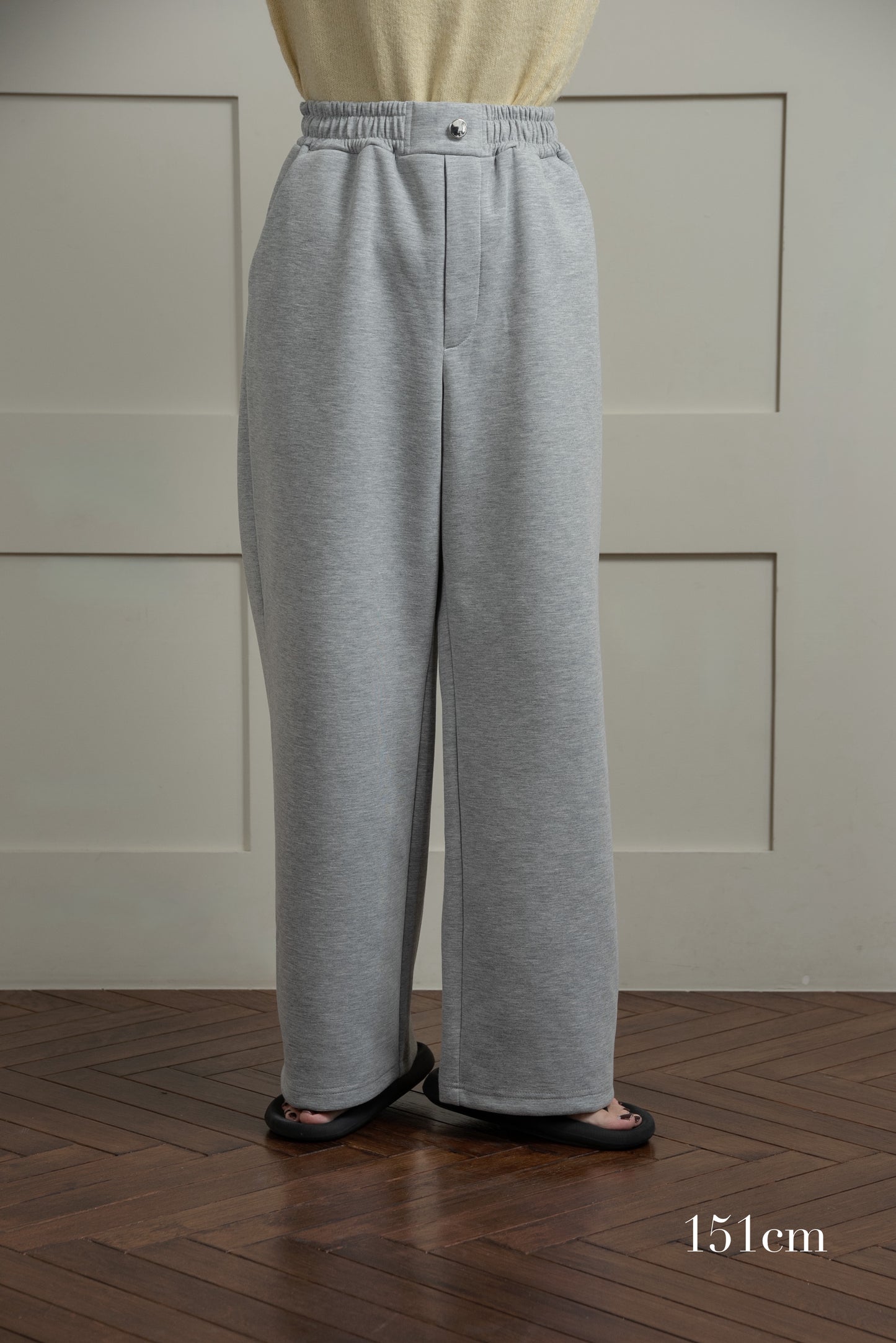 lawgy original logo embroidery sweat pants
