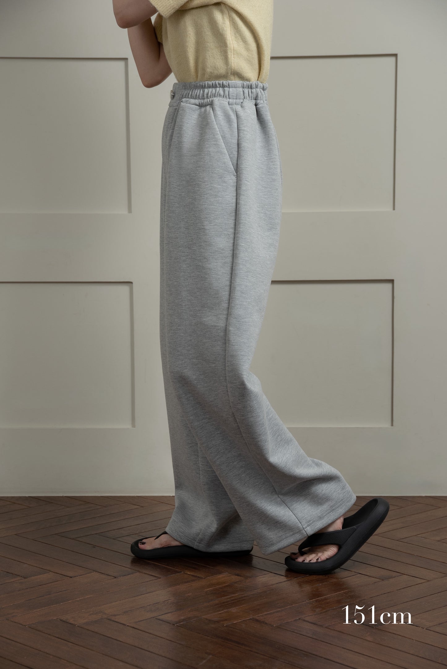 lawgy original logo embroidery sweat pants