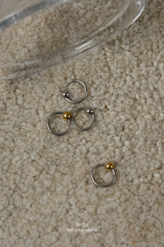 ball hoop pierce