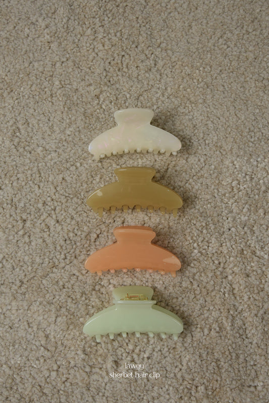sherbet hair clip