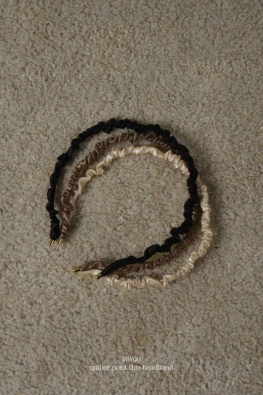 gather point thin headband