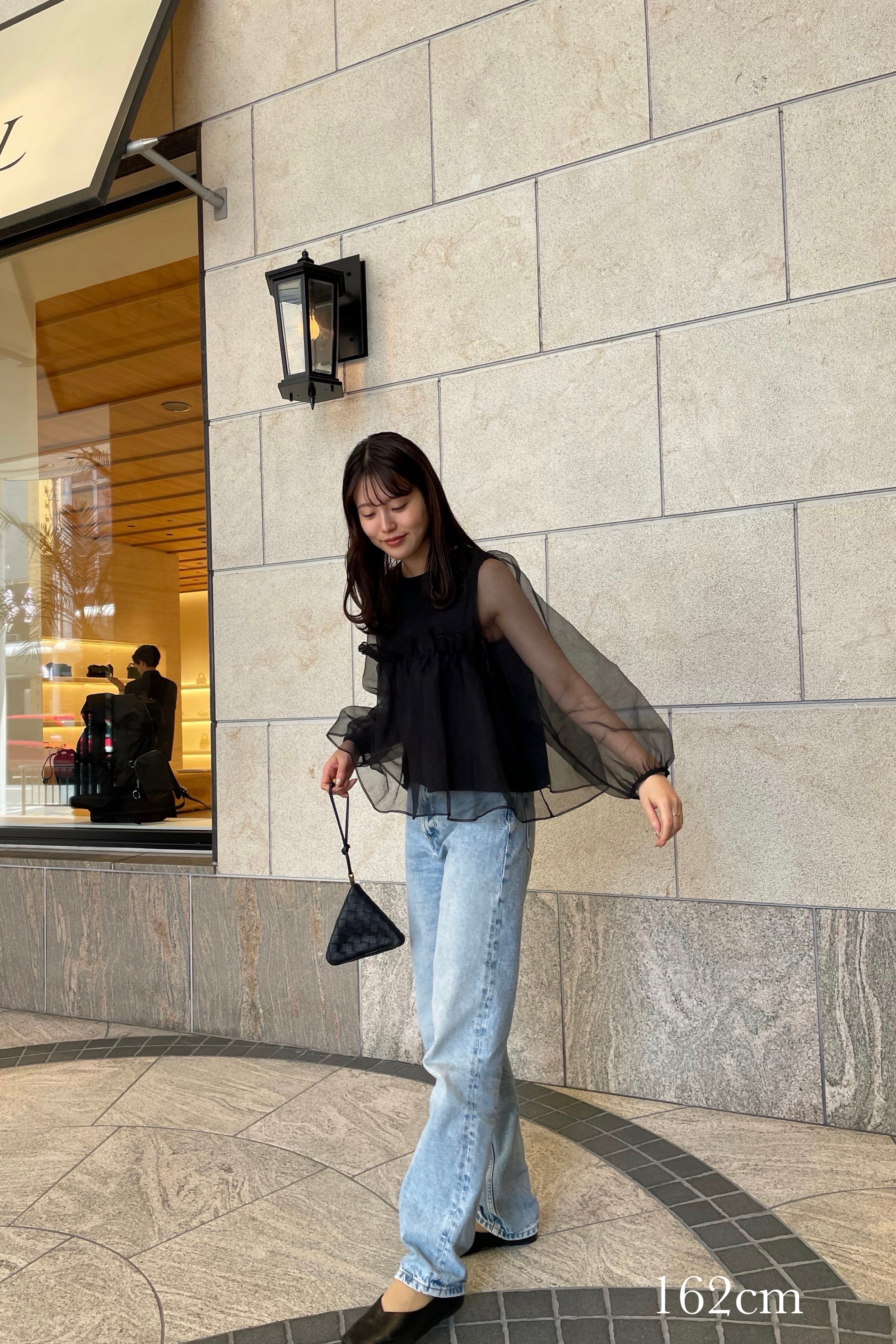organdy flare blouse – eim online（エイム オンライン）