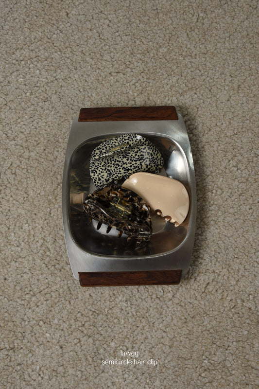 semicircle hair clip