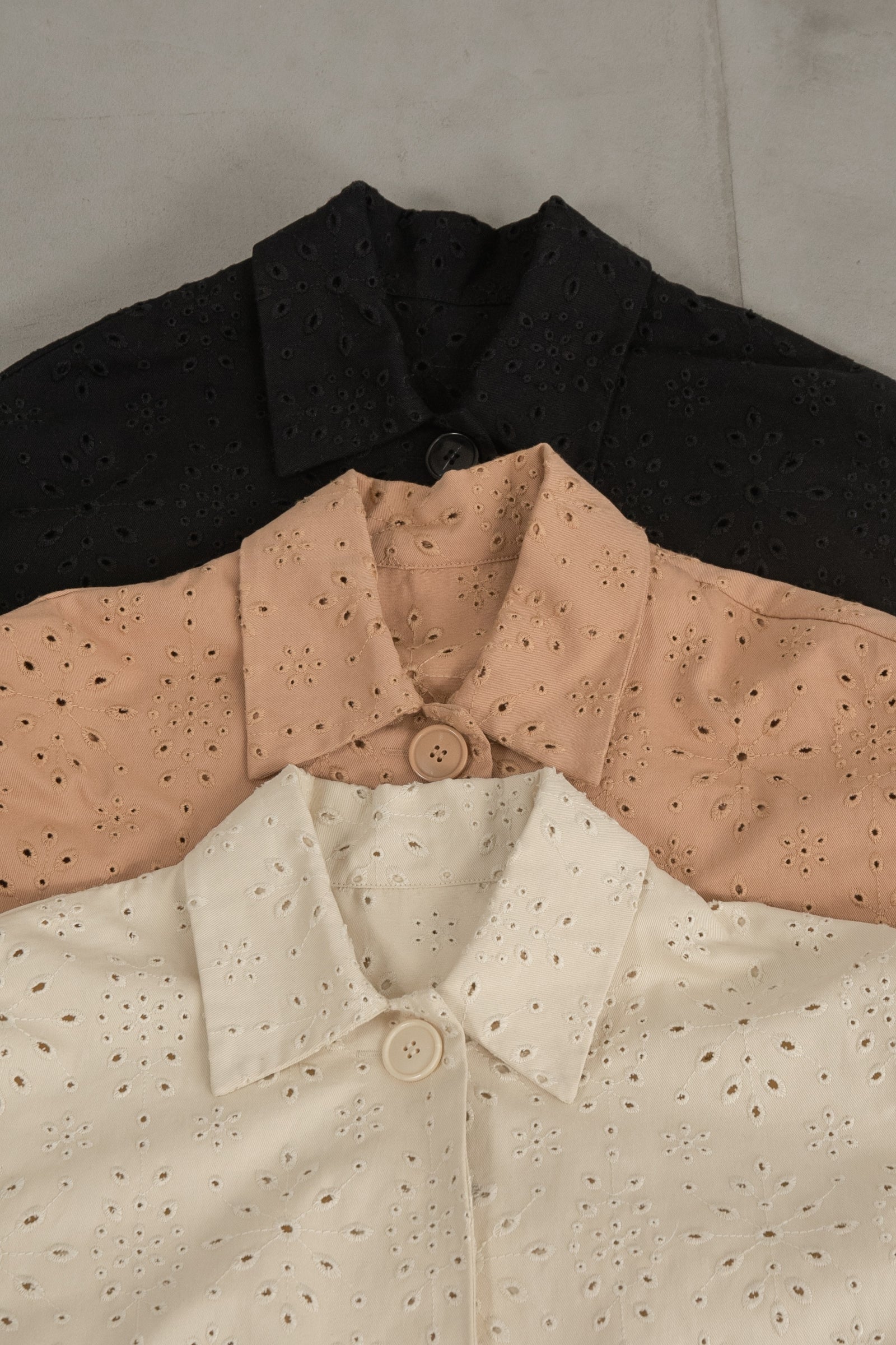 cutwork lace coat – eim online（エイム オンライン）