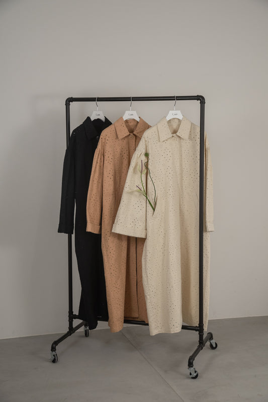 cutwork lace coat