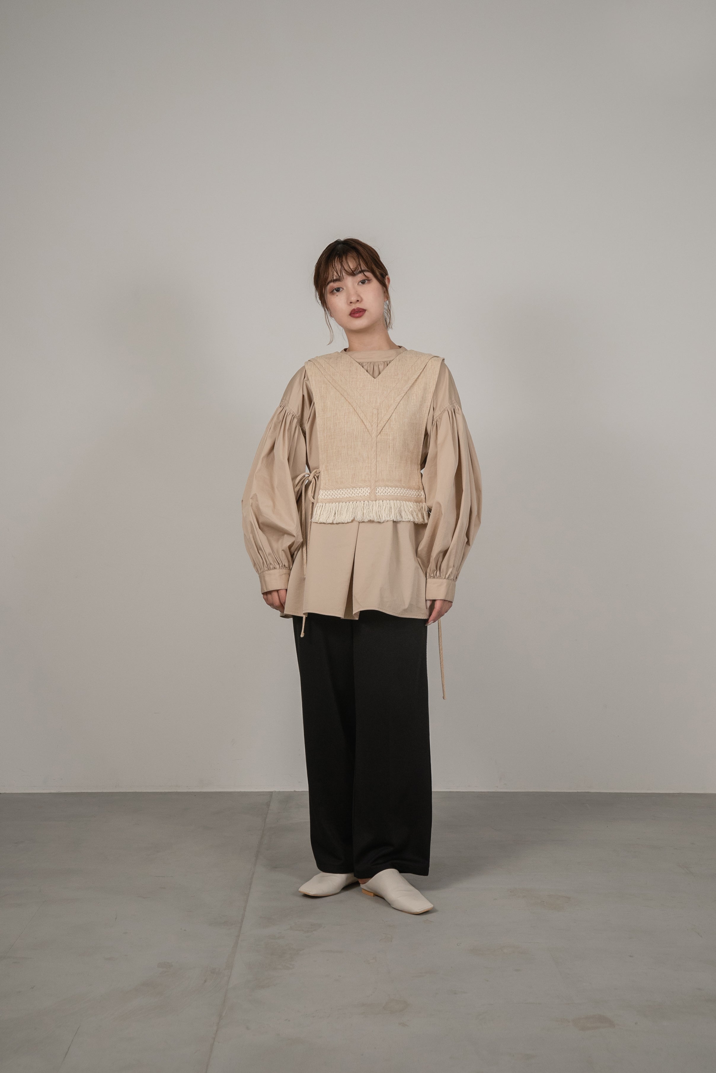 gather volume blouse – eim online（エイム オンライン）